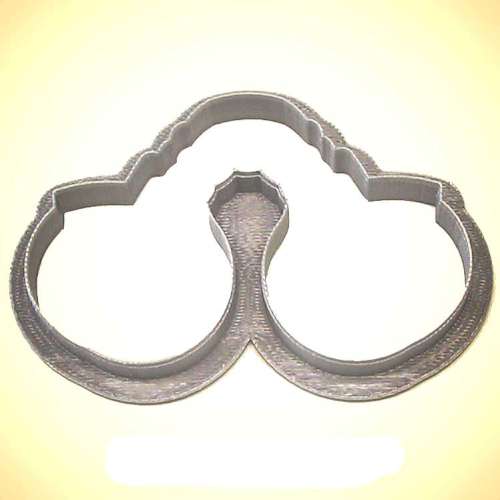 Handcuff Cookie Cutter - Click Image to Close